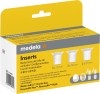 Medela Inserts 2x21mm 2x18mm 2x15mm, total 6 pièces