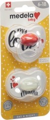 MEDELA Baby sucette Day&Night 6-18 Signat 2 pièces