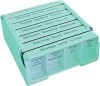 MEDI-7 Medikamentendosierer 7 Tage D/F/I türkis