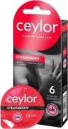 CEYLOR STRAWBERRY Präservativ, 6 Stück