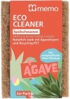 MEMO Spülschwämme mit Naturfasern, 2 Stück