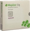 MEPILEX Ag Schaumverband Safetac 10x10cm Silikon, 5 Stück