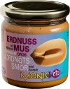 Monki Purée de cacahuètes crunchy avec sel