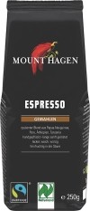 Mount Hagen Espresso moulu, 250 g