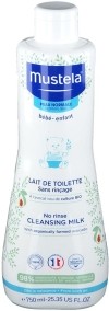 MUSTELA Lait de toilette peau norm s rinç 750 ml