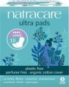 Natracare Ultra Lange Damenbinden mit Flügel, 10 Stück