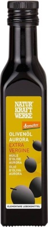 Naturkraftwerke Olivenöl Aurora extra vergine Demeter, 250 ml