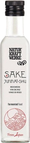 Naturkraftwerke Sake Junmai-Su vin de riz, 250 ml