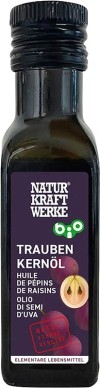 Naturkraftwerke Traubenkernöl nativ, 100 ml, MINDESTHALTBAR 10.08.2027