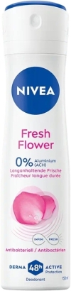 NIVEA Deo Fresh Flower Spray Female, 150 ml