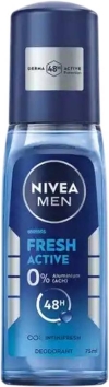 NIVEA Male déo Fresh Active vapo, 75 ml