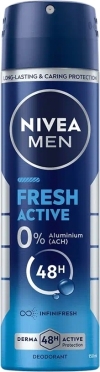 NIVEA MEN Deo Fresh Active Spray, 150 ml