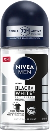 NIVEA Male déo Invisible Black&White Origine roll-on 50 ml