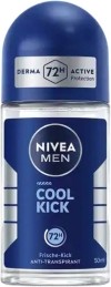 NIVEA Men Deo Cool Kick Roll-on, 50 ml