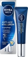 NIVEA MEN Power Hyaluron & Q10 Crème contour des yeux anti-âge, 15 ml