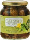 Nur Puur Gewürzgurken süss-sauer, 350 g