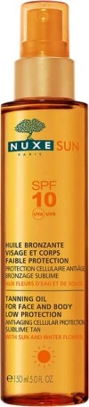 NUXE Sun Huile Bronzante Visage & Corps SPF30, 150 ml