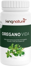 Kingnature Oregano Vida capsules 600 mg, 60 pièces