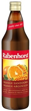 Rabenhorst Orange-Sanddorn Nektar, 750 ml
