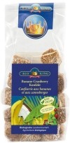 Bioking confiserie à la banane et aux cranberries Bio, 125 g