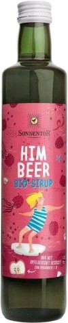 SONNENTOR Himbeer Sirup Bio, 500 ml