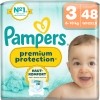 Pampers Premium Protection New Born Midi Gr. 3 6-10 kg, 48 Stück
