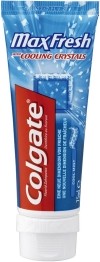 Colgate Max Fresh Cool Mint Zahnpasta, 2 x 75 ml