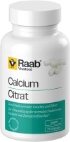 Raab Vitalfood Calciumcitrat Kapseln, 75 Stück
