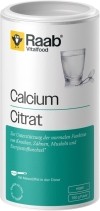 Raab Vitalfood Citrate de calcium en poudre, 160 g