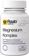 Raab Vitalfood Magnesium Komplex Kapseln, 60 Stück