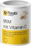 Raab Vitalfood MSM mit Vitamin C Kapseln konventionell, 200 Stück