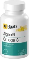 Raab Vitalfood Huile d'algues végét. Capsules Oméga-3 conventionnelles, 30 pièces 