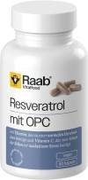 Raab Vitalfood Resveratrol mit OPC Kapseln, 90 Stück