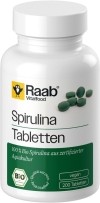 Raab Vitalfood Comprimés de spiruline, 200 pièces