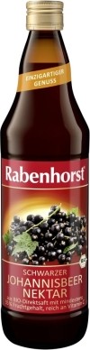 Rabenhorst nectar cassis Bio, 7.5 dl