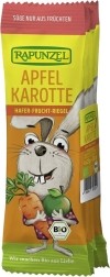 Rapunzel Hafer Frucht Gemüseriegel Apfel Karotte Bio, 4 x 23 g