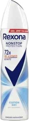 Rexona Anti-Transpirant Nonstop Deo Cotton Dry Spray, 150 ml