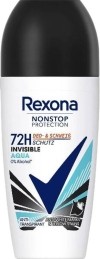 Rexona Déodorant anti-transpirant Nonstop Protection Invisible Aqua Roll-on, 50 ml