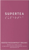 SUPERTEA Rooted Passionsfruit Organic Sachets, 20 pièces