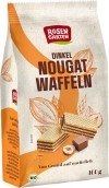 Rosengarten Gaufrettes d'épeautre au nougat, 100 g