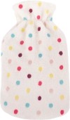 SÄNGER bouillotte caoutch pelu 2l points blancs