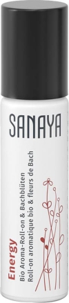 SANAYA Aroma & Bachblüten Roll on Bio Energy, 10 ml