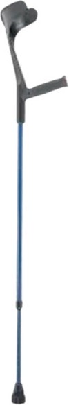 Sahag Krücken Ergo Soft 76-96cm alu blau, 1 Paar