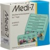 Sahag Medi-7 Medidosierer 7 Tage 4 Fächer türkis Deutsch