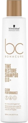Schwarzkopf Professional BC Bonacure Time Restore Q10 Shampoo, 250 ml