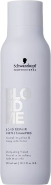 Schwarzkopf Professional Blond Me Bond Repair Purple Shampoo, 300 ml