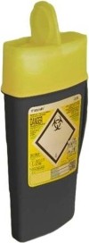 SHARPSAFE container déchets 0.6l 5e géneration ouverture sans extracteur