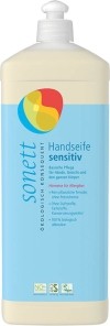Sonett Handseife sensitive Nachfüllflasche, 1 Liter