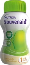 SOUVENAID nutrition orale vanille 4 x 125 ml
