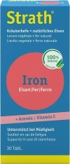 Strath Iron natürliches Eisen + Kräuterhefe Tabletten, 30 Stück